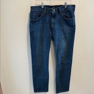 Lee Regular Fit Men's Classic Indigo Jeans